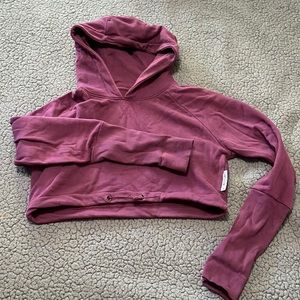 Cropped Gymshark hoodie